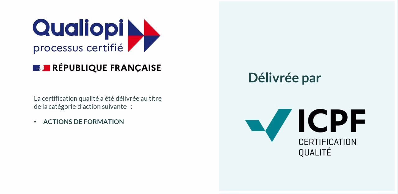 Certifié Qualiopi — Actions de formation